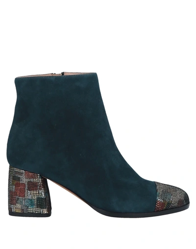 Alexa Wagner Ankle Boot In Deep Jade