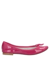 Repetto Ballet Flats In Fuchsia