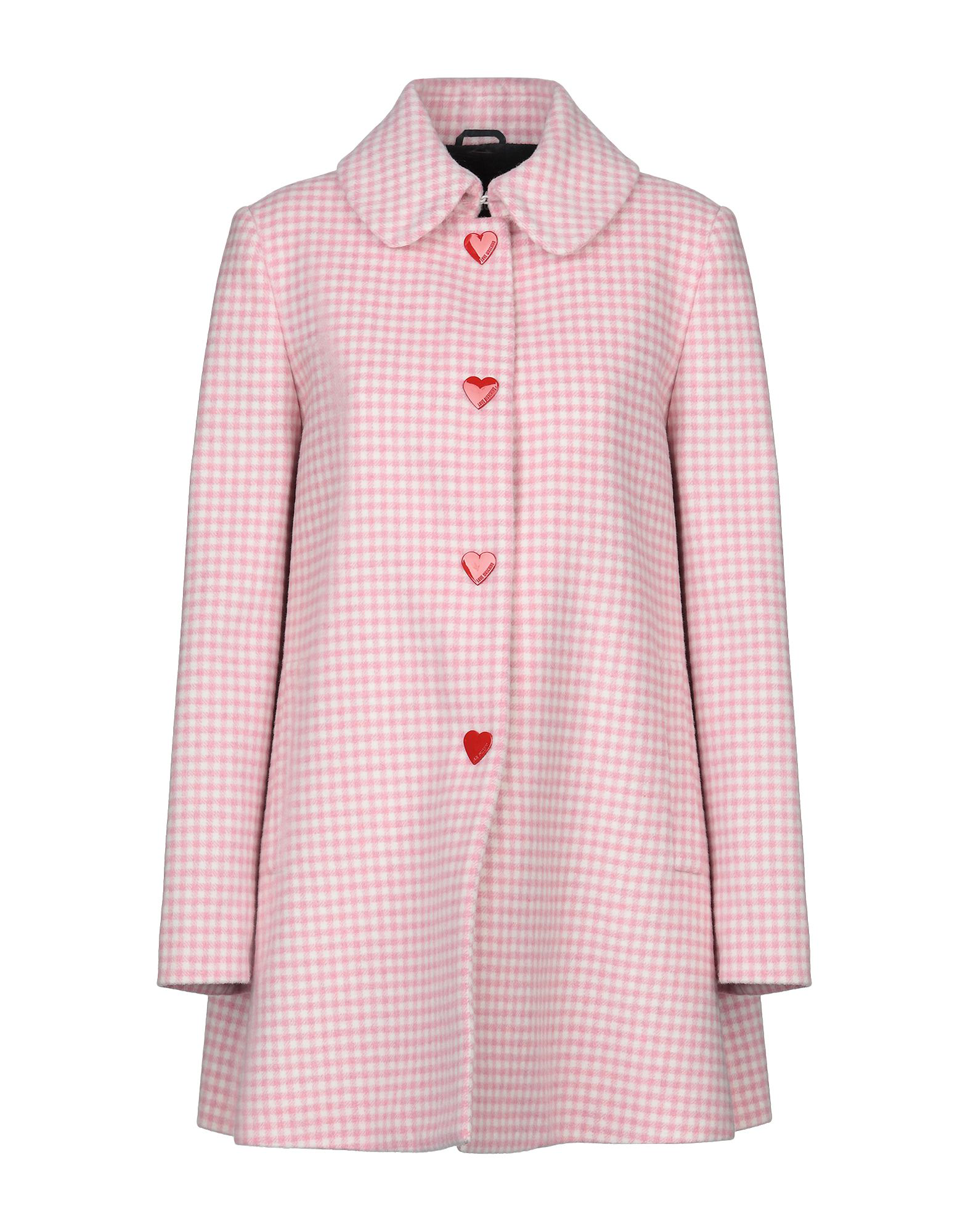Love Moschino Coat In Pink ModeSens