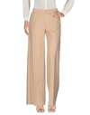 Twinset Pants In Camel