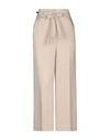 Twinset Pants In Beige