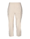 Twinset Cropped Pants In White