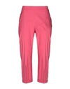 Twinset Cropped Pants In Fuchsia