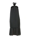 Twinset 3/4 Length Dresses In Black
