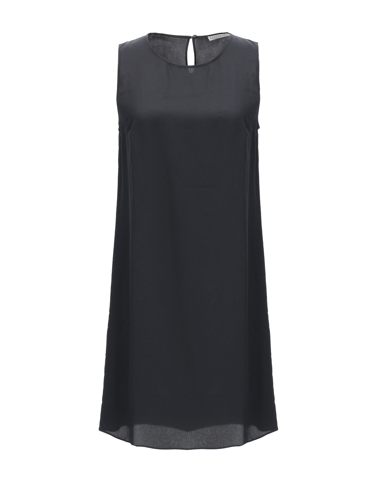 Brunello Cucinelli Short Dress In Steel Grey | ModeSens