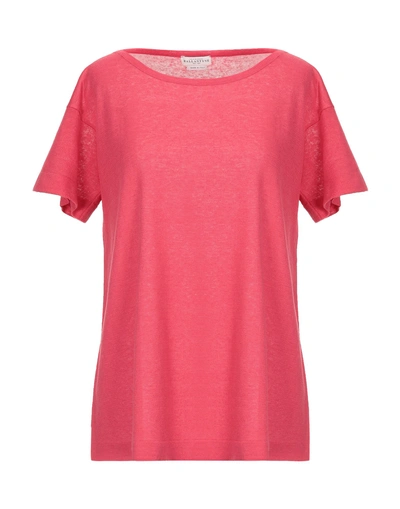 Ballantyne Sweater In Fuchsia