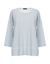 Anneclaire Sweater In Sky Blue