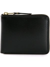 Comme Des Garçons 'luxury Group' Zip Wallet In Black