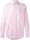 Etro Embroidered Logo Shirt - Pink