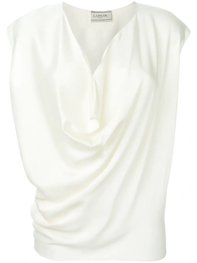 Lanvin Sleeveless Top - Neutrals