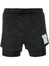 Satisfy 'long Distance 8' Shorts - Black