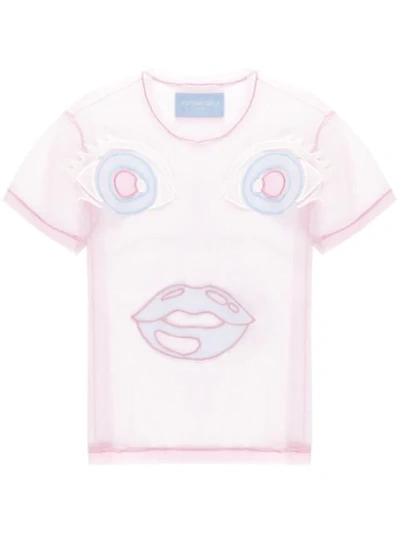 Viktor & Rolf 'action Dolls' T-shirt In Pink