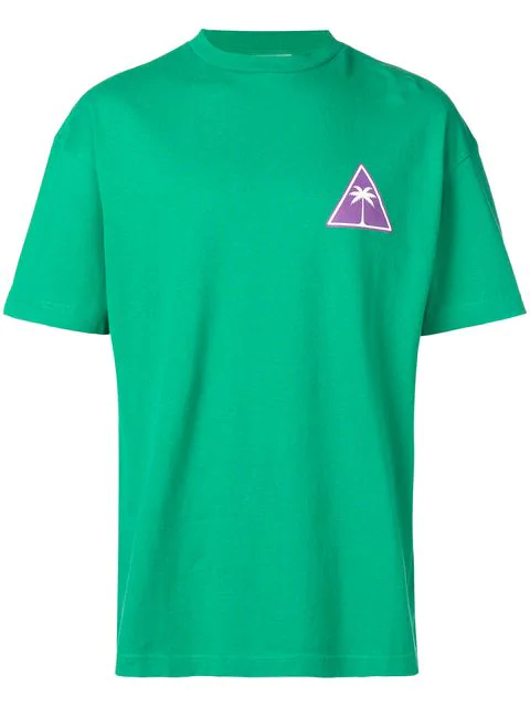 palm angels green t shirt