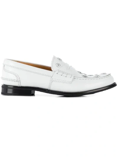 Church's Classic Loafers In White
