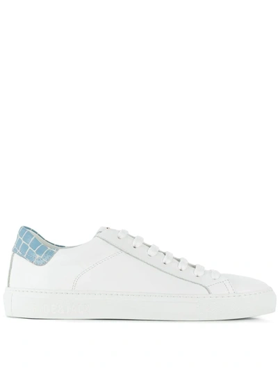 Hide & Jack Low Top Trainers In White