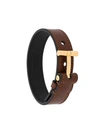 Tom Ford T Detailed Bracelet In Brown