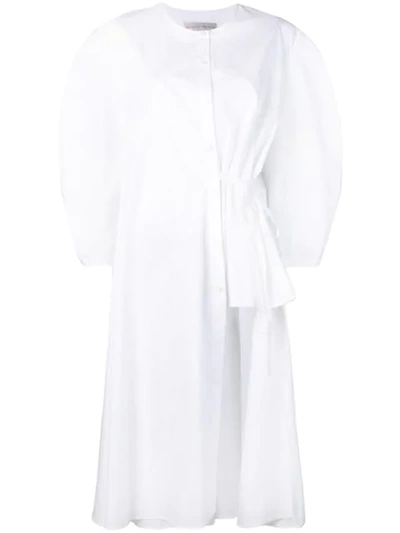 Palmer Harding Deconstructed Asymmetric Shirt In White