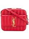 Saint Laurent Vicky Camera Bag In Red
