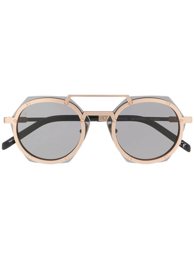 Hublot Eyewear Round Frame Sunglasses In 黑色 | ModeSens
