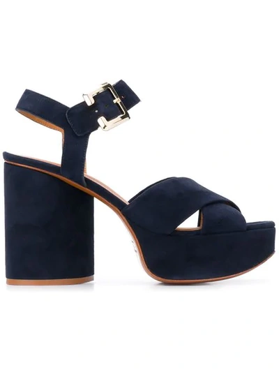 Clergerie Vianne Sandals In Blue