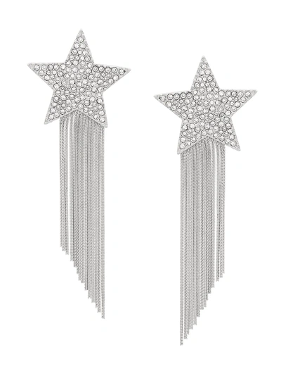 Saint Laurent 'stars & Love Star' Ohrringe - Silber In Silver