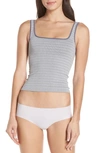 Free People Intimately Fp Square One Seamless Camisole In Grey