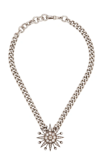 Toni + Chloe Goutal Women's Anne Marie One-of-a-kind Antique Silver Diamond Necklace