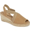 Toni Pons Breda Sandal In Tobacco Fabric