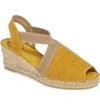 Toni Pons Breda Sandal In Yellow Fabric