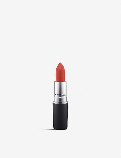 Mac Powder Kiss Lipstick 3g In Devoted To Chili