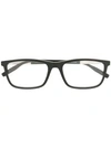 Montblanc Square Shaped Glasses In Black