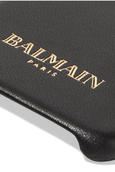 Balmain Leather Iphone 6 Case In Black