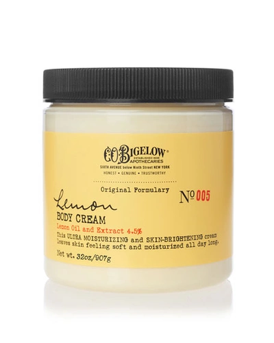 C.o. Bigelow Lemon Body Cream, 32 Oz./ 907 G