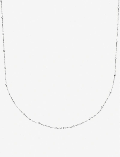 Monica Vinader Sterling Silver Chain Necklace