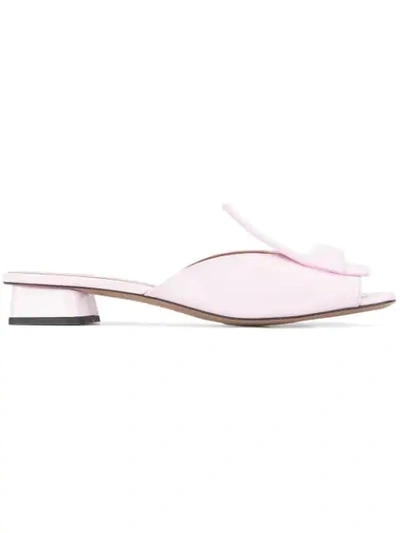 Rayne Mule Sandals In Pink