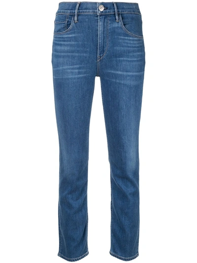 3x1 Tessa Skinny High-rise Jeans In Blue