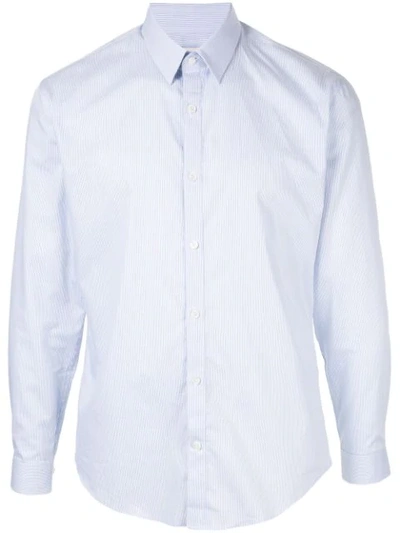 Cerruti 1881 Plain Button Shirt In Blue
