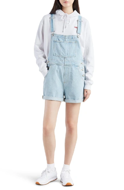 Levi's Vintage Denim Shortalls In Short And Sweet