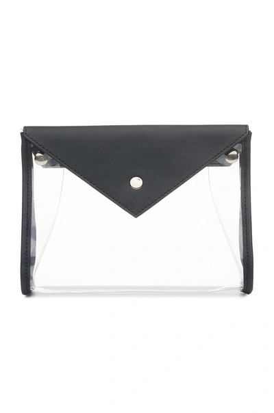 Hudson + Bleecker Preto En Route Clutch In Black