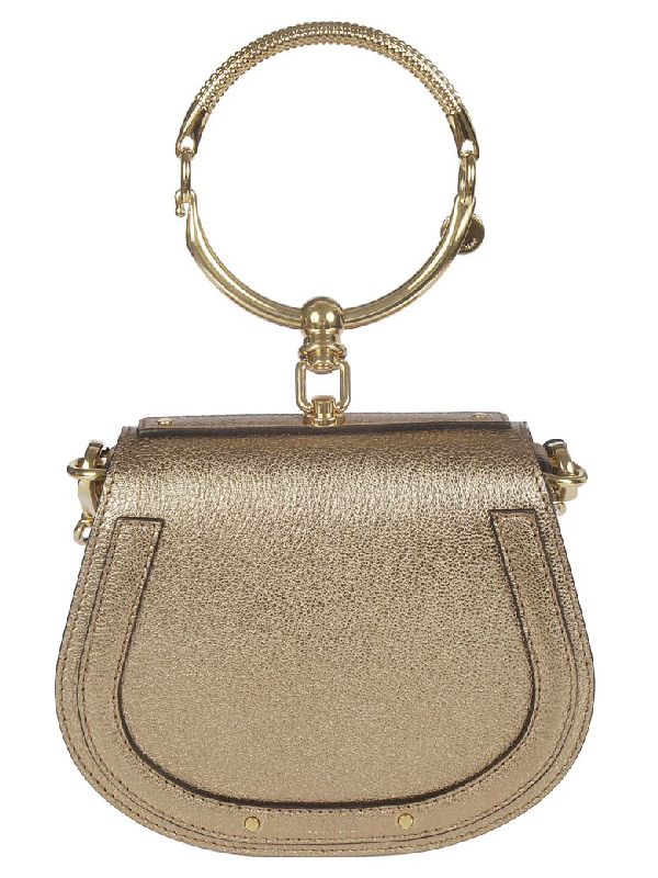chloe nile bag gold