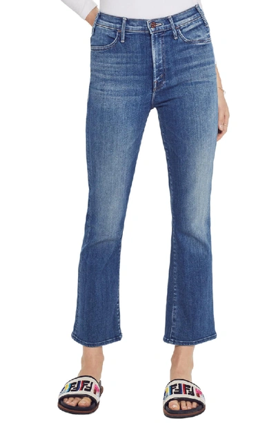 Mother The Hustler Ankle High-rise Boot-cut Jeans In Satisfaction Guaranteed