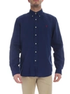 Ralph Lauren Hemd Mit Logo-stickerei In Blue