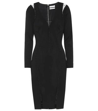 Altuzarra Anniversary Collection - Toni Embellished Wool Dress In Black