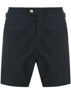 Tom Ford Plain Swim Shorts In Blue