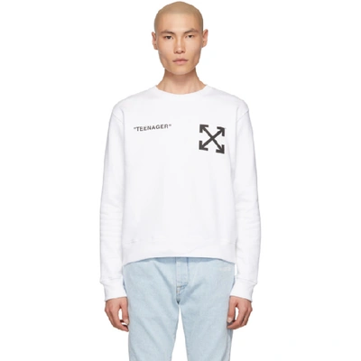 Off white teenager sweatshirt sale