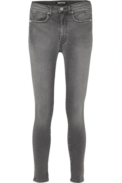 Adaptation Mid-rise Skinny Jeans In Charcoal