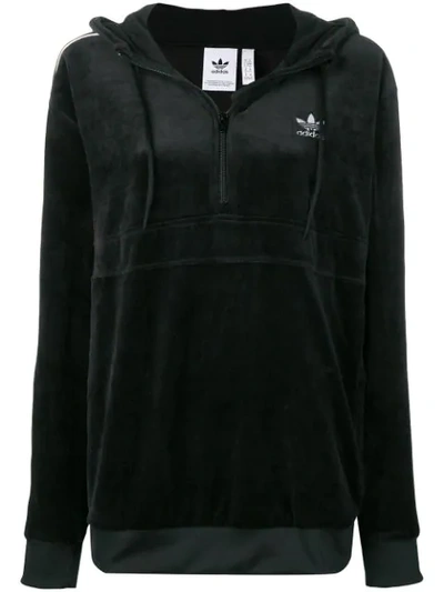 Adidas Originals Adidas 'cozy' Kapuzenpullover - Schwarz In Black