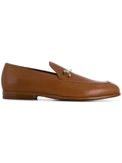 Jimmy Choo Marti Loafers In Brown