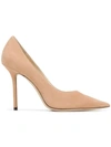 Jimmy Choo Love 100 Pumps - Neutrals