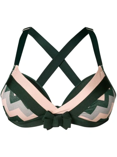 Marlies Dekkers Courage Push Up Bra In Green